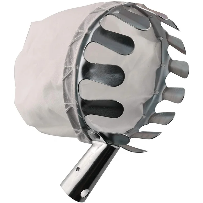 Metal Fruit Picker Orchard Gardening Apple Peach High Tree Picking Tools Fruit Catcher Collections Pouch Farm Garden Supplies