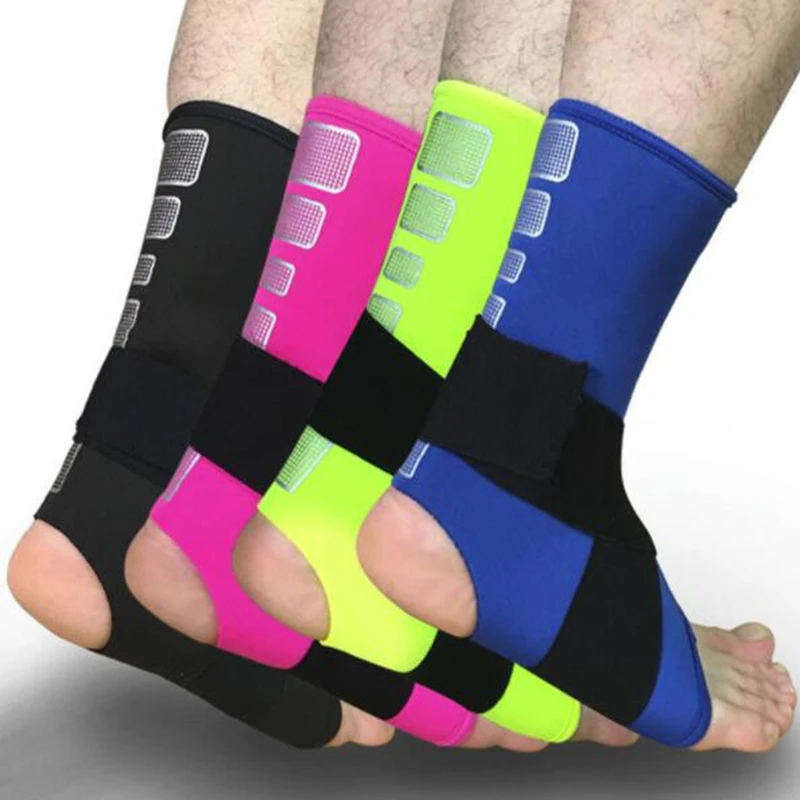 
1 шт. футбольные баскетбольные носки с поддержкой лодыжки эластичные ботильоны растяжения Бандаж с ремешком гвардии протектор вес лифтинг Сандалеты с перепонкой на лодыжке 