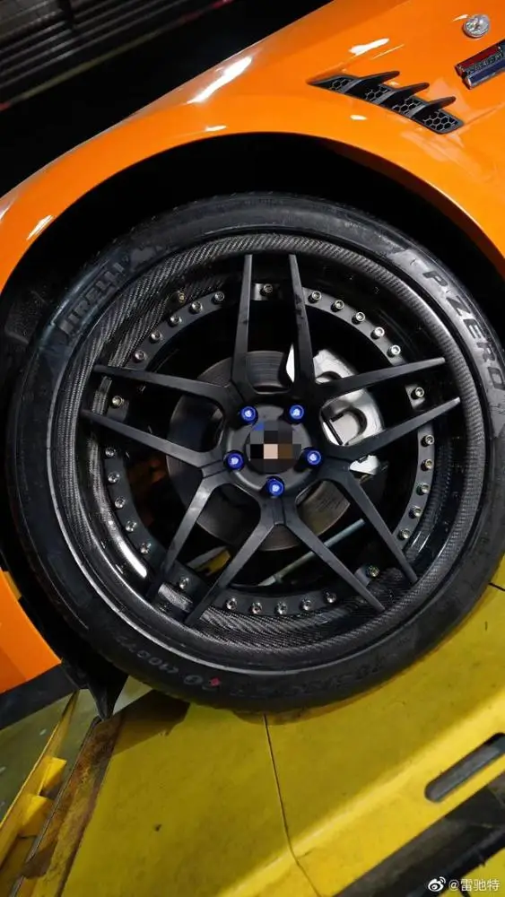 hot selling  carbon fiber  customized car forged wheel