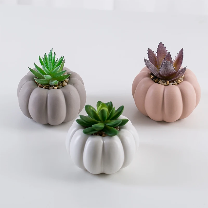 Custom house plant pot decorative office desk indoor decor home artificial plastic bonsai plants