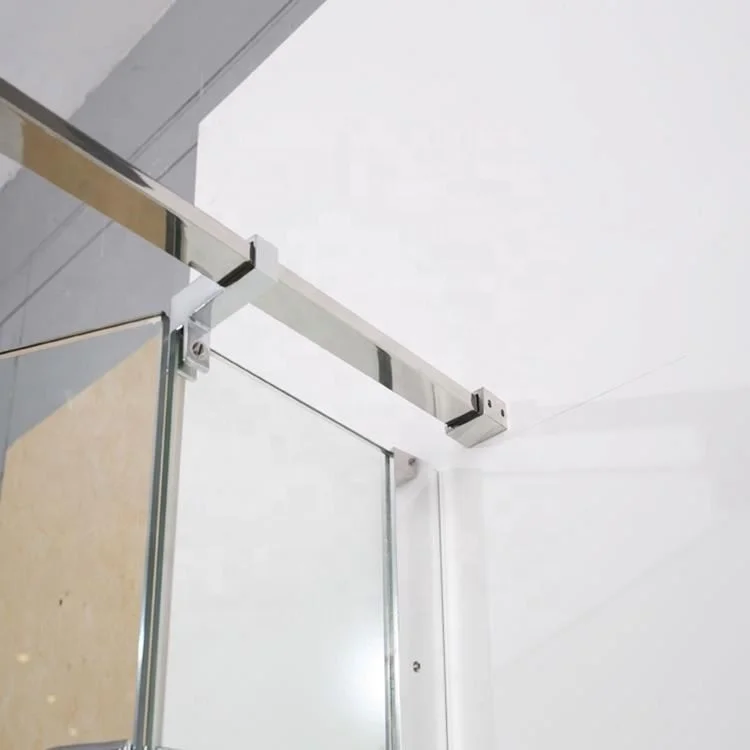 Лучшая цена 900x900 мм квадратная 6 закаленная стеклянная душевая кабина для отеля и