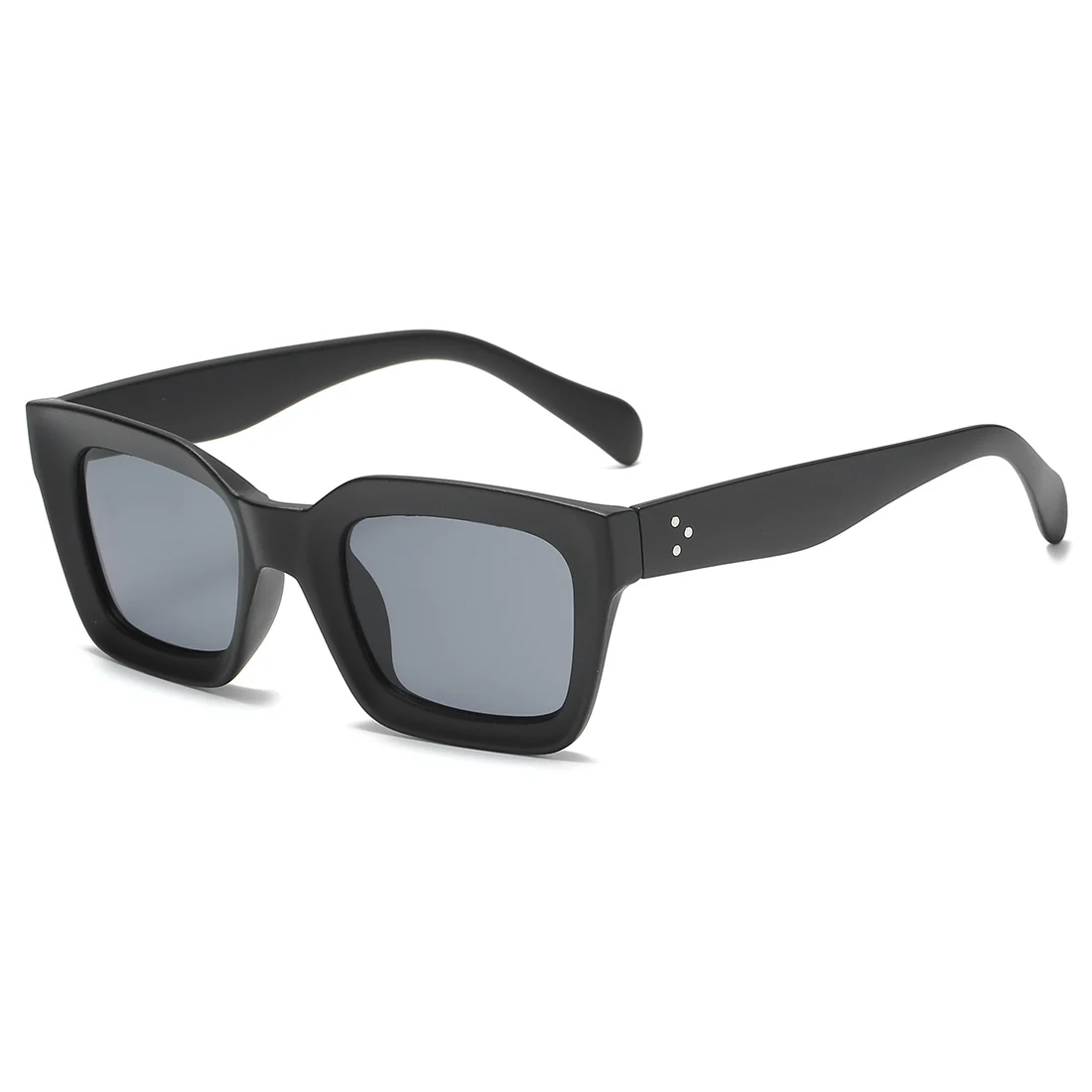 2021 Wholesale square plastic frame women sunglasses retro custom logo shades sun glasses 17050