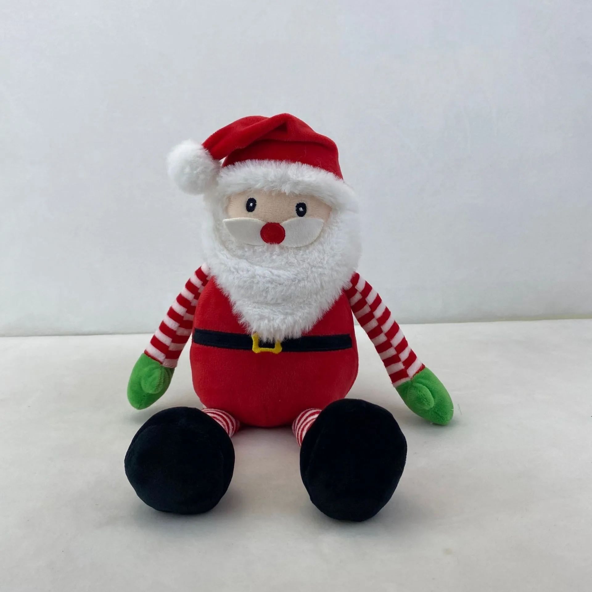 Christmas Stuffed Doll Santa Elk Claus Elf Snowman Plush Toys For Carnival Festival Present Gift For Children Festive Decoration