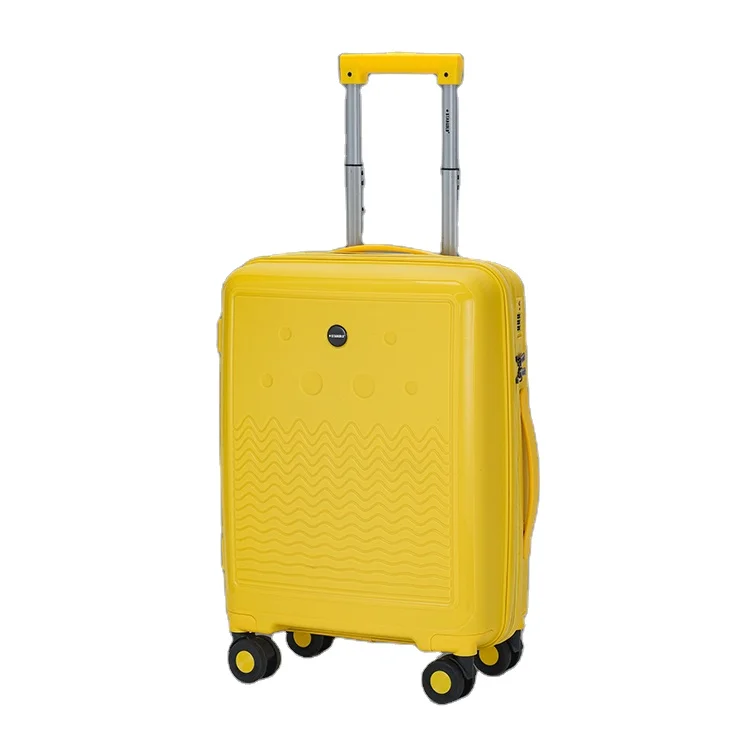 PP Suitcases Travel Luggage Recycled Material 5 Pieces Luggage Set With 14 Inch Make Up Bags Case Set For Outdoors