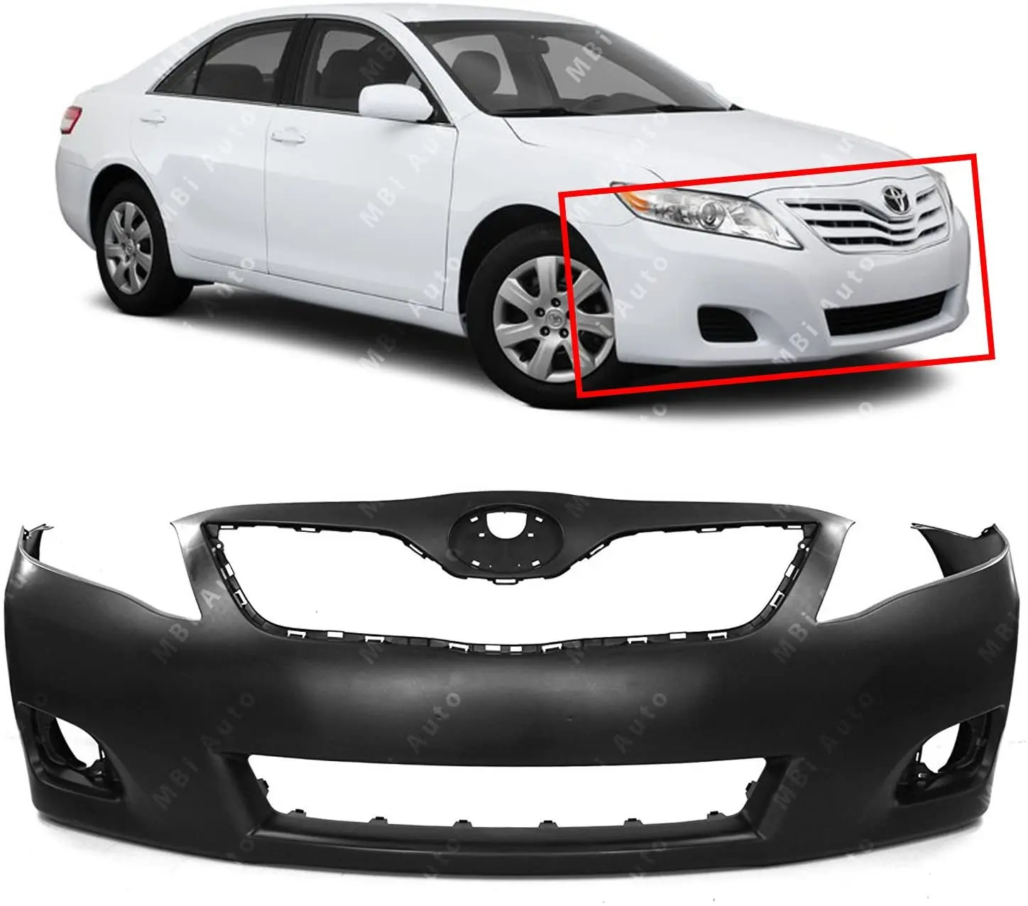 Auto Spare Parts Front bumer  Fit For TOYOTA CAMRY ASV40 2009 2010 2011 OEM 52119-06957  52119-0K020