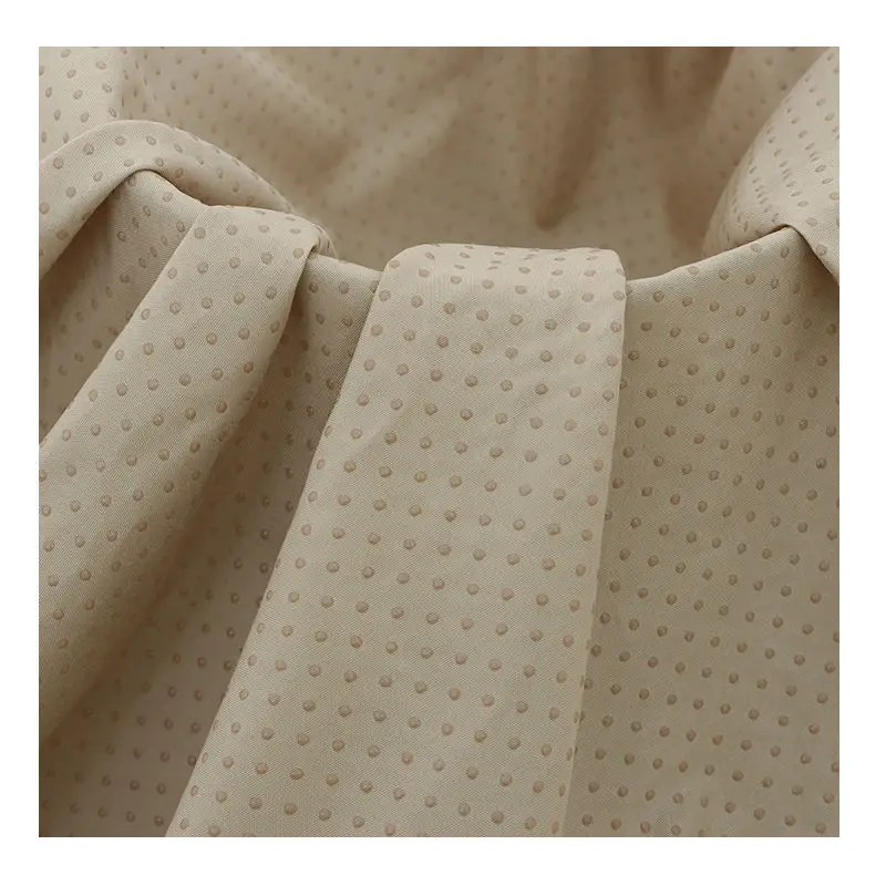 Factory price  anti-slip polyester fabric taffeta non-slip waterproof fabric pongee dotted anti-slip fabric for seats gloves
