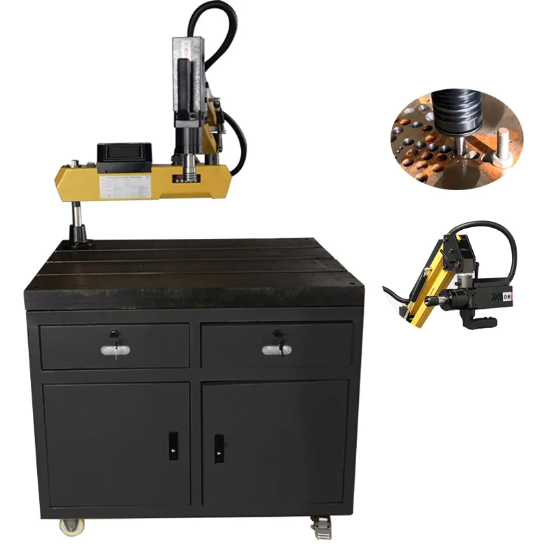 Ручной врезки руки инструмент универсальный m6-m36 Электрический резьбонарезной станок