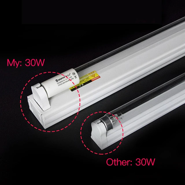 
220V 30W UV Sterilizer 254nm UVC Germicidal Lamp for Office UV Lamp for Hotel Store 