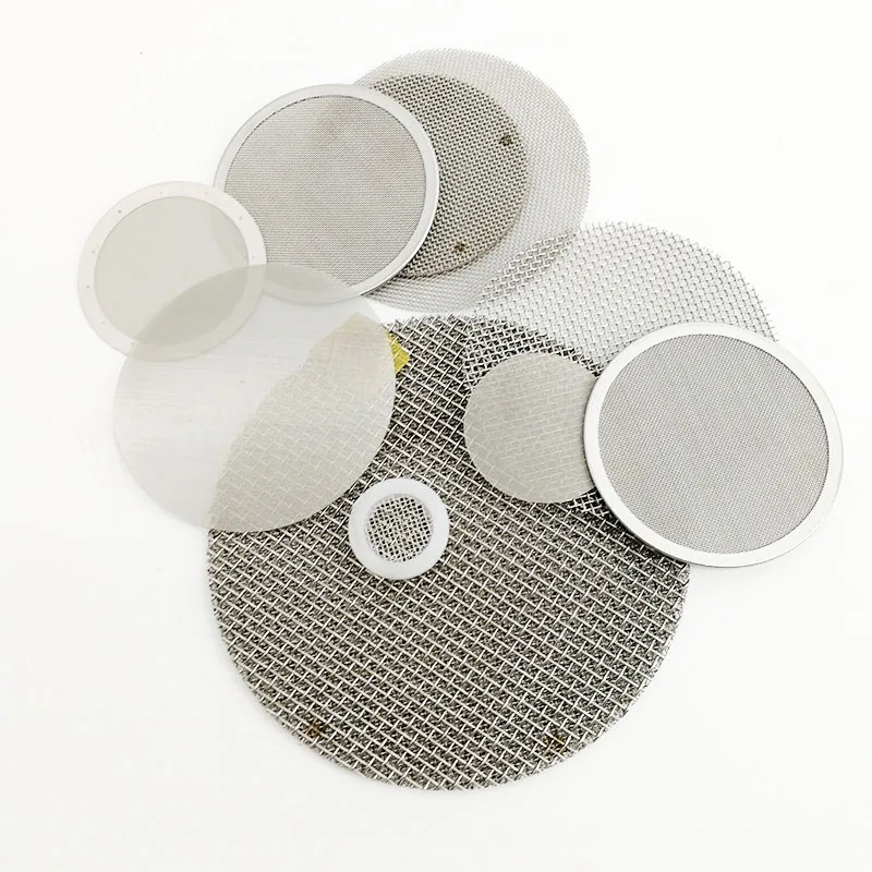 Stainless steel micron 20 30 40 50 60 80 100 mesh wire cloth filter mesh disc