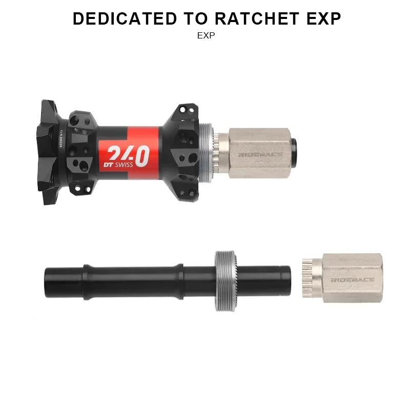 Riderace Bicycle Wheel Hub Repair Removal Tool Hub Disassembly Tool For 240/180 DT Swiss EXP Ratchet Freehub Installation Sleeve