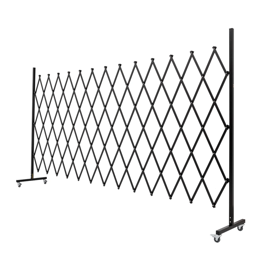 Flexible Scissor Garage Gates Folding Door Security Metal Accordion Adjustable Safety Fence Gate for Dogs