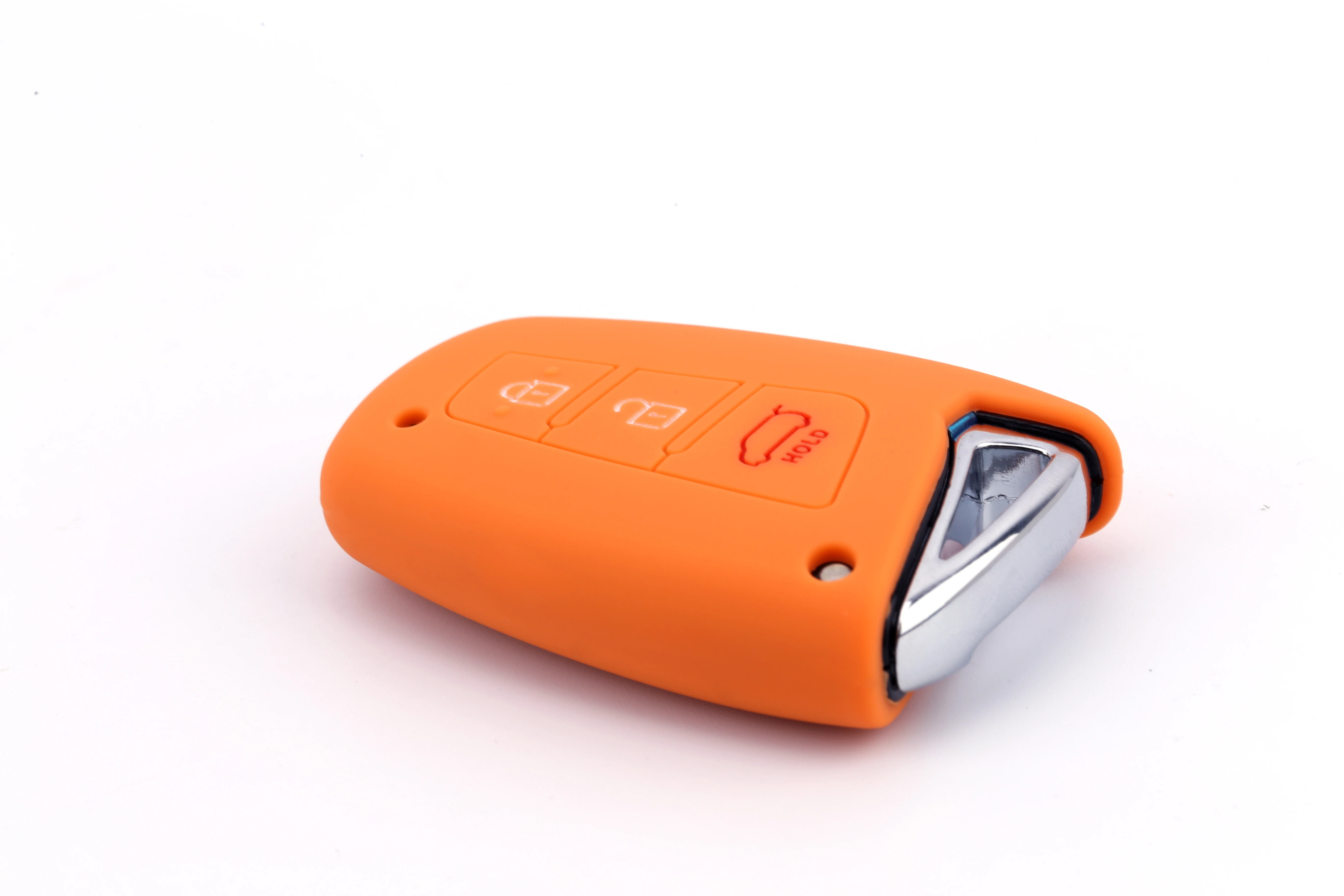 Wholesale custom soft silicone rubber car alarm key shell case flip key fob remote cover for car keys