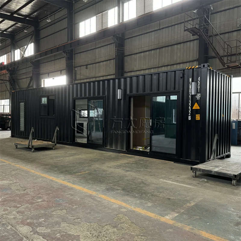 40ft granny flat Modified shipping container house prefabricated movable airbnb cabin container living