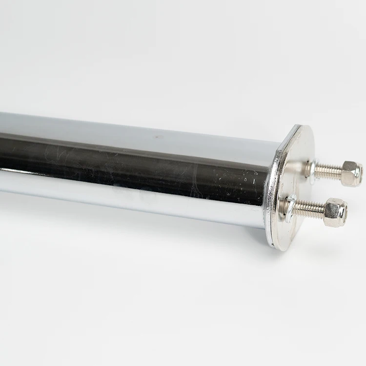 Угловая хромированная вешалка для грязевых клапанов, 2-1/2 дюйма, 45 градусов