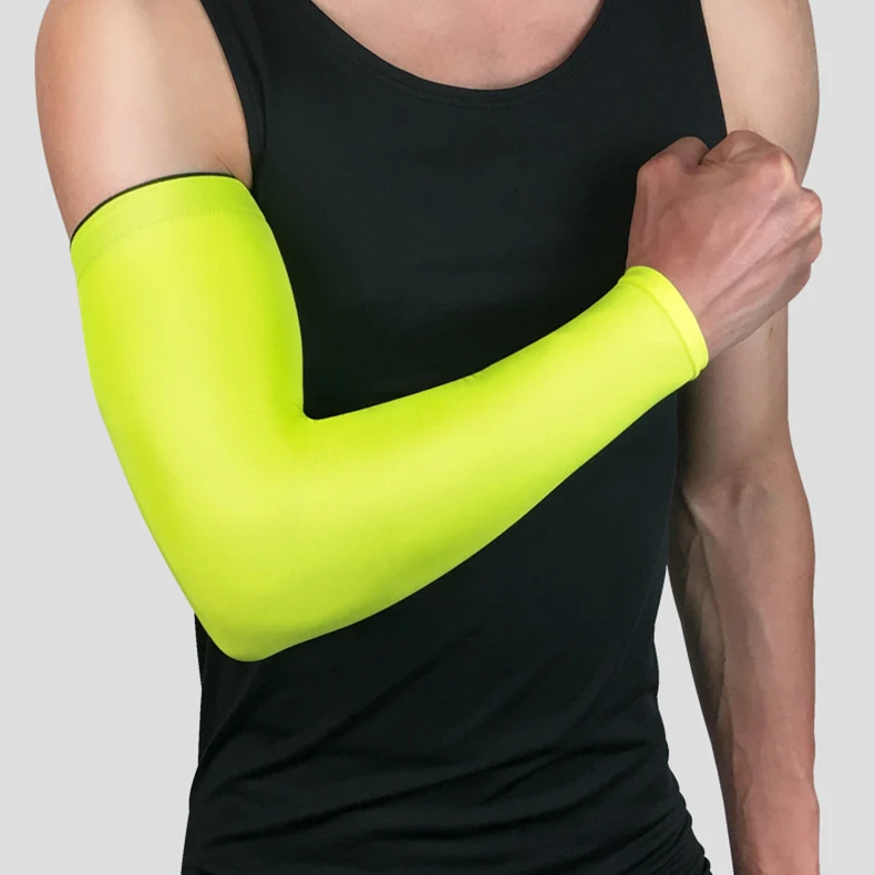 adult elastic anti-skid motorcycle cycling running baseball sport compression sublimation arm cover sleeve elbow protector guard