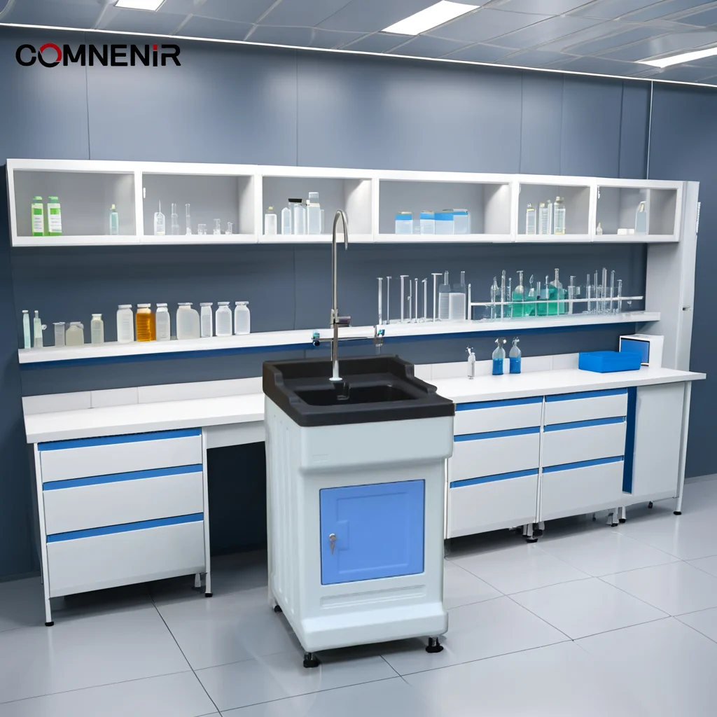 one stop school furniture Primary school student Lab Bench Mobile Cabinet Lab Tables university Bench and Desk