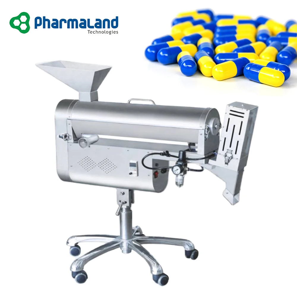 Professional Factory Supply Hard Capsules Polishing Machine Capsule Polisher With Sorting Function