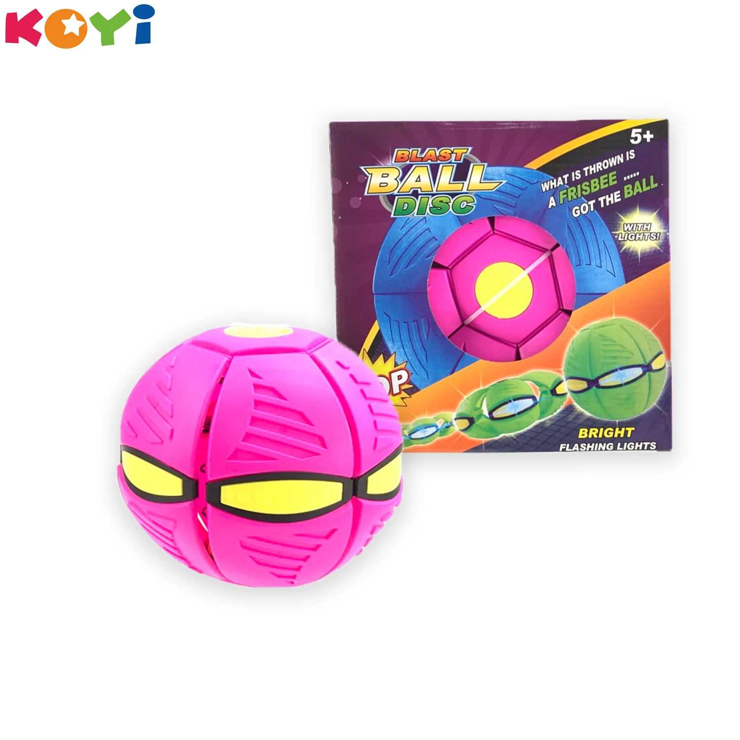 Kids Summer Outdoor Toy Magic UFO Ball Transform Sport Toy Kids Ball Toys UFO Magic Ball Outdoor Game For kids