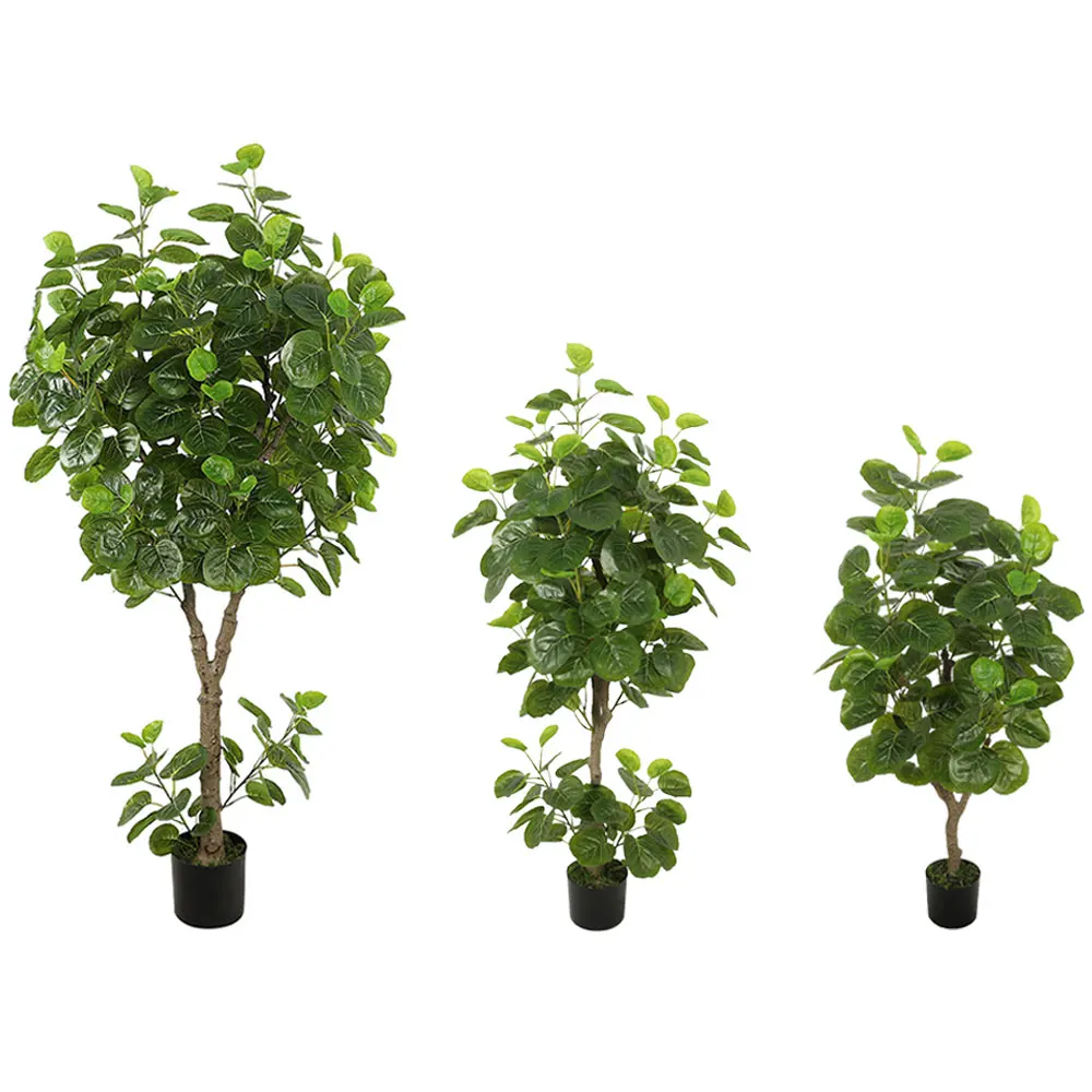 New Arrival Artificial Ficus Tree Indoor Decor Hot Sale Artificial Money Tree Plants