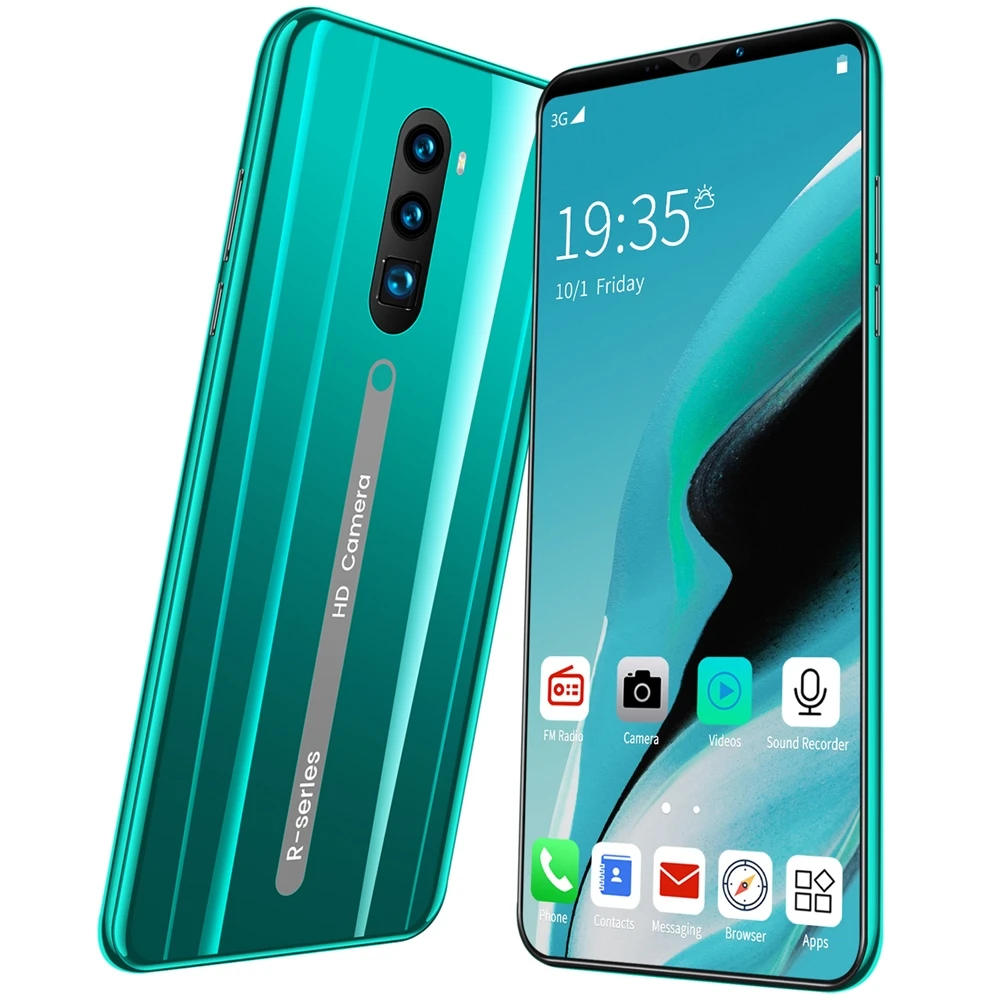 Hote Sale Global version Smartphone High quality Rino3 Pro mobile phones 3G 4G 5G 4+64GB Original Unlock Android