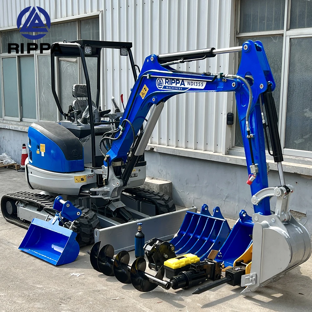 Бесплатная доставка! Rippa бытовой 3-тонный экскаватор Kubota малогабаритный мини-экскаватор 3 5 тонн
