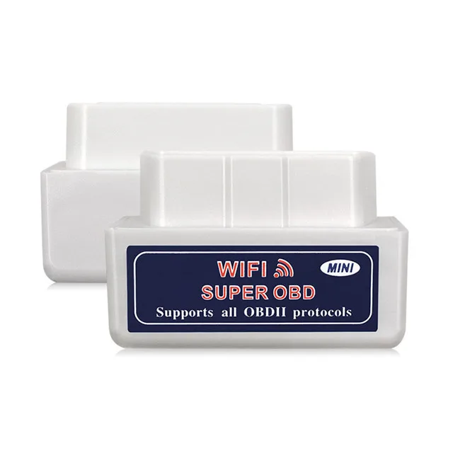 Best Super Mini ELM327 WIFI V1.5  OBD2 Scanner Elm 327 V1.5 Code Reader ODB II mini wifi code reader For Android/IOS/Windows