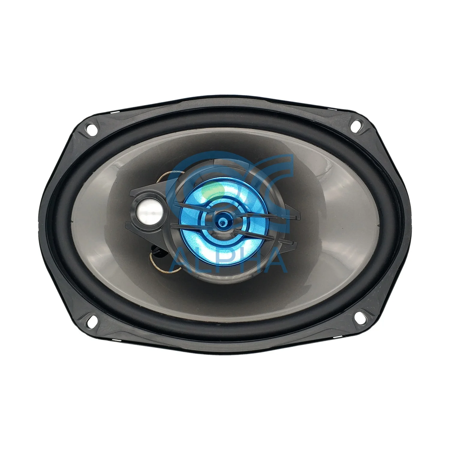 OEM 6x9 inch 3 way audio loudspeaker coaxial oval car amp mp3 woofer powered audio amplifier speaker with tweeter buzzer horn