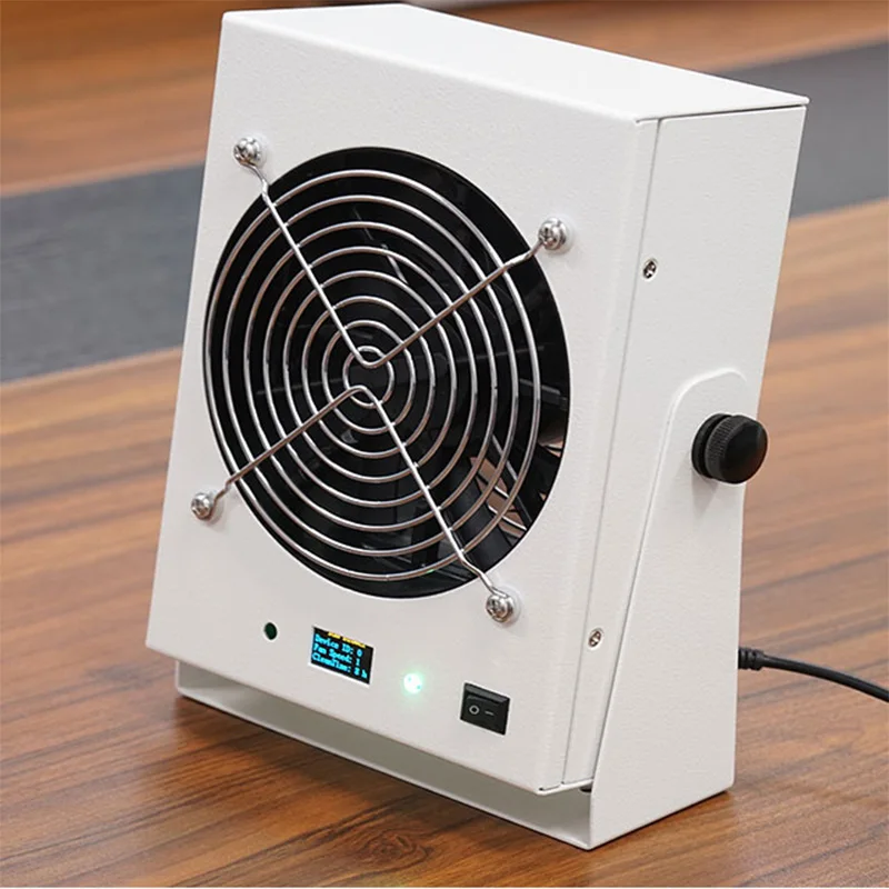 industrial high quality portable desk top static ionizer ionizing air ion blower