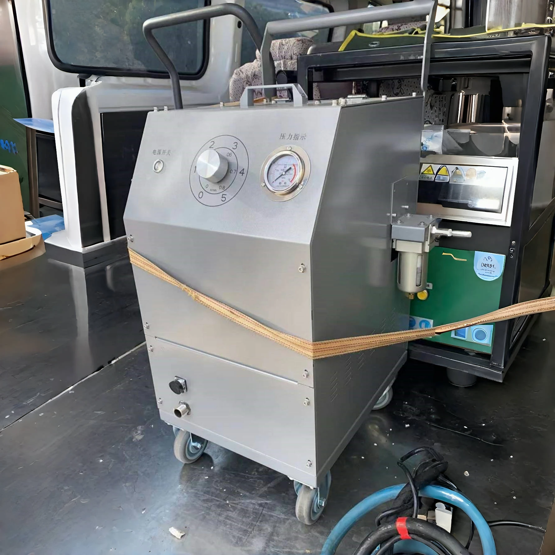 ISO9001 Dry Ice Blaster Smooth Operation Dry Ice Blasting for PCB