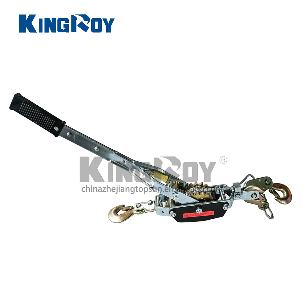 Kingroy 4 тонн стальной удобный ratchet кабельный ручной Съемник с тремя