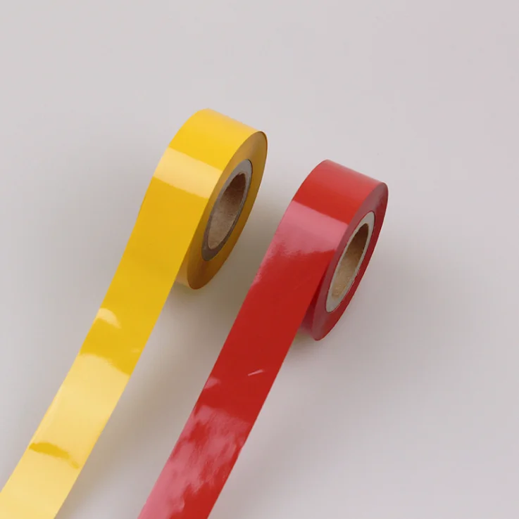 Factory Price 18mm*60m Tire Heat Transfer Marking Ribbon Tire Thermal Transfer Masking Ribbon