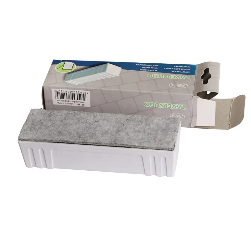 Multi color stationary suppliers custom mini magnetic whiteboard eraser magnetic plastic eraser for office