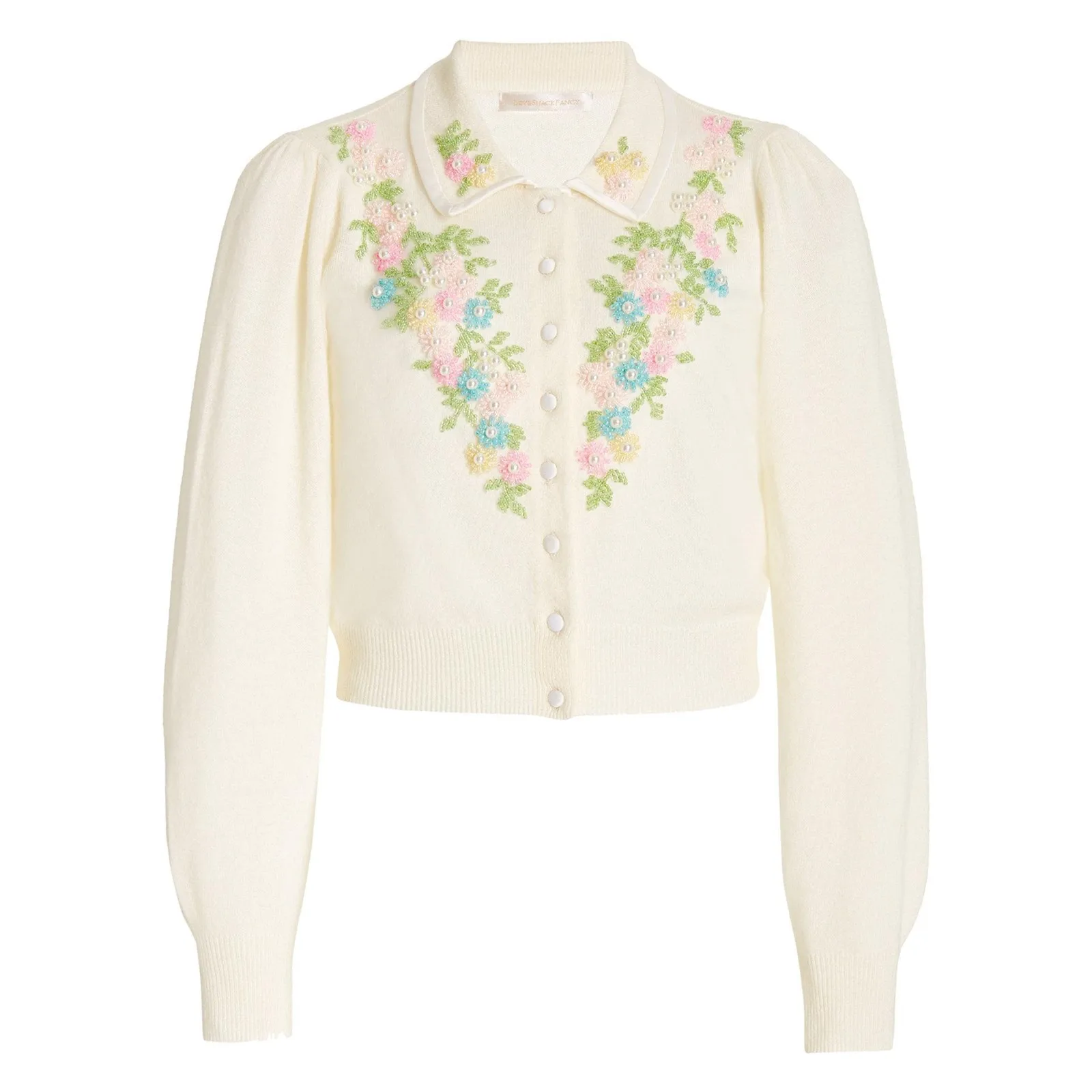 Fashion Cheap Happy Kawaii Embroidery Logo Funny Short Cardigan Women Girls Low Cut Ankle Cotton Sweater Custom