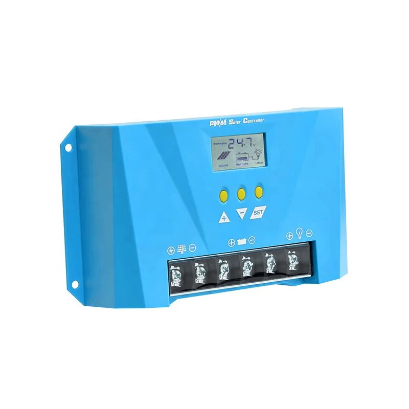 Juri price solar charge controller 12V 24V 30A Manual PWM Solar Charge Controller