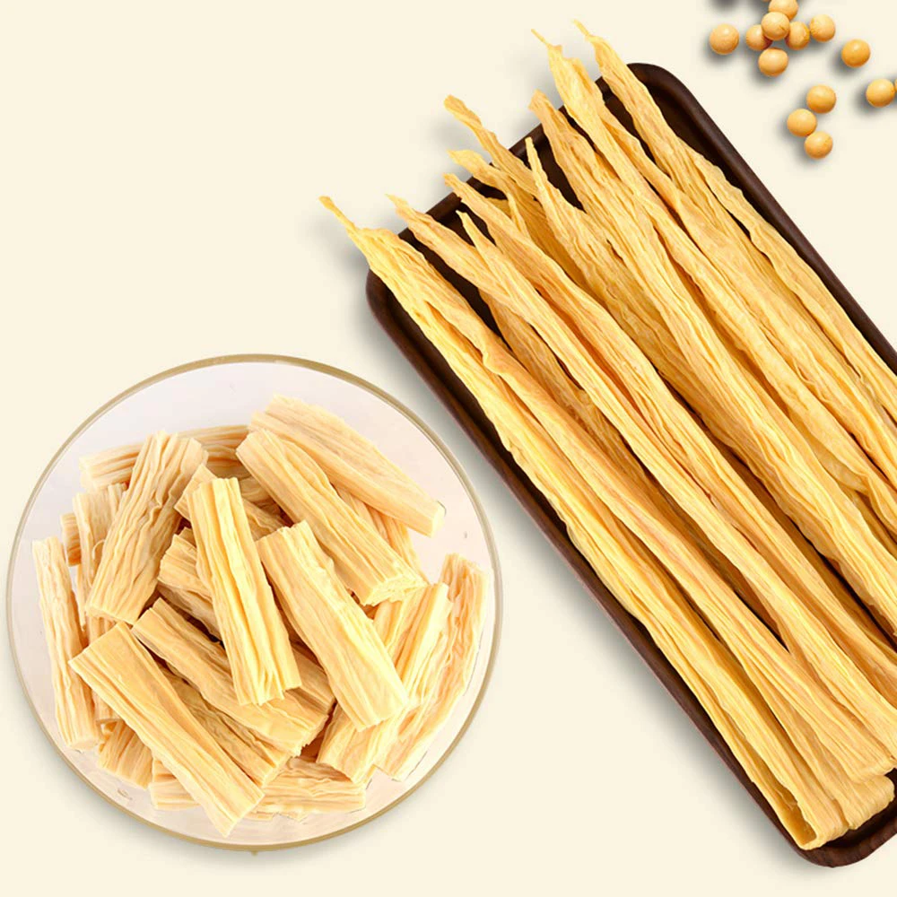 High Quality Bean Food Dried Yuba Tofu Skin Long  Yuba Sticks