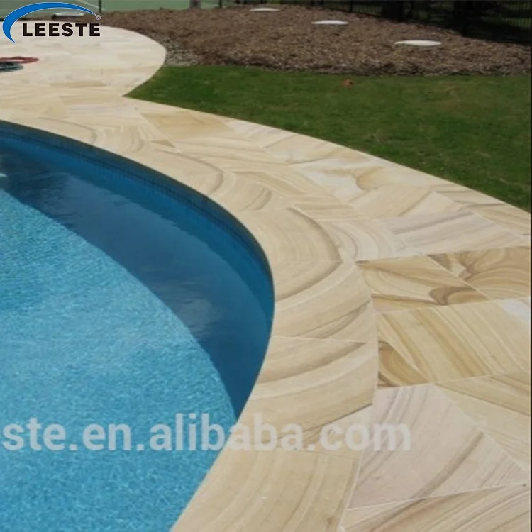 Chinese Factory High quality Yellow Teakwood Sandstone Floor Tile