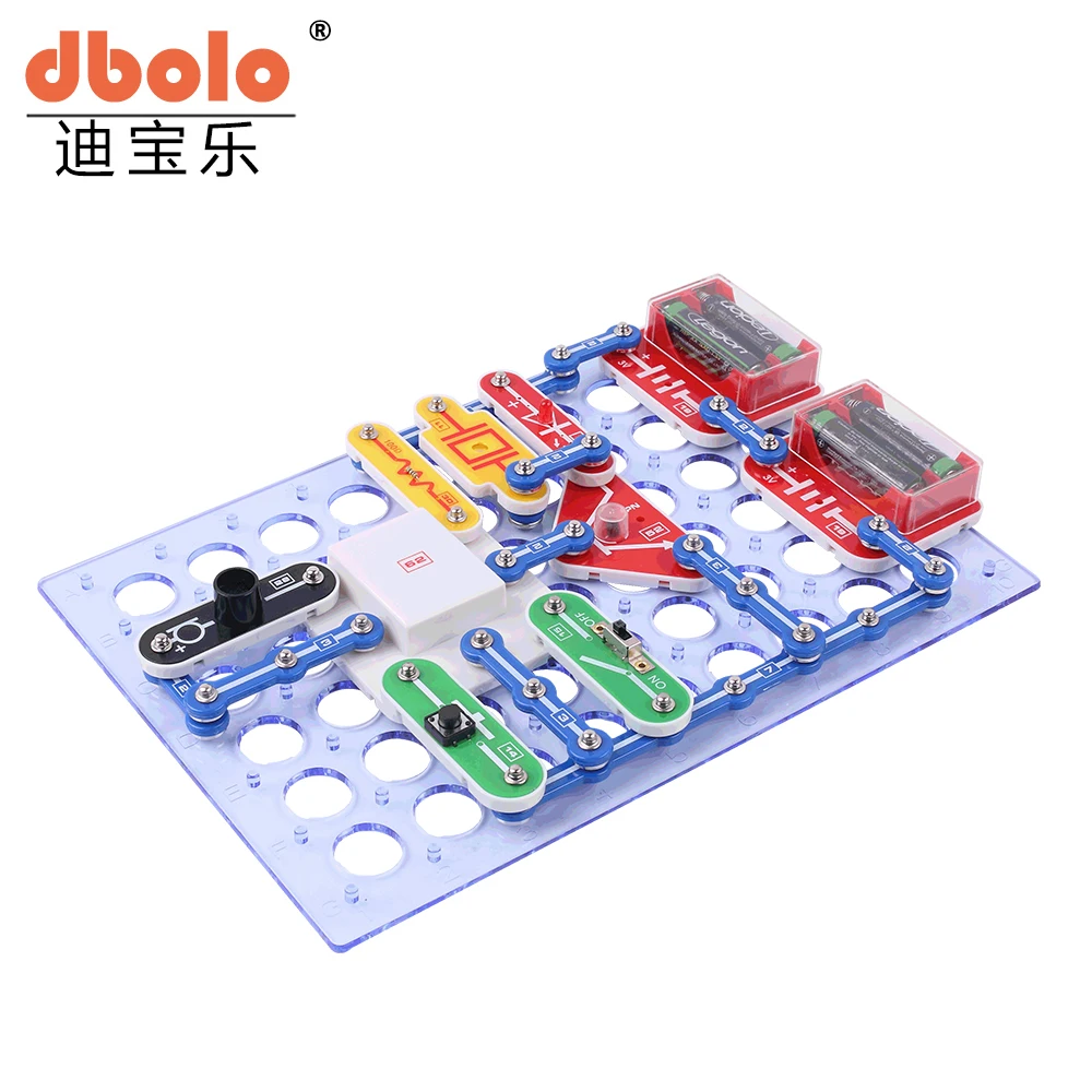 Factory direct selling dbolo electronic kit brain box building block toys #2008