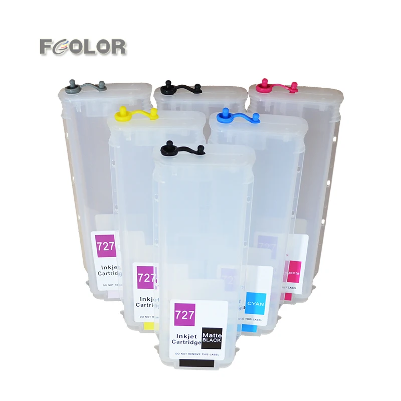 New Refillable Ink Cartridge for HP DesignJet T1120 T770 T710 Refill Ink Tool