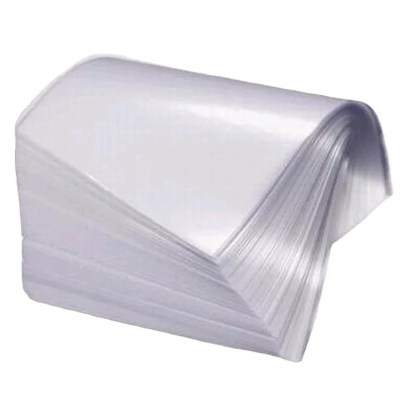Customized PVC Card Film Polycarbonate PC Coated Overlay Film for Lamination Cards