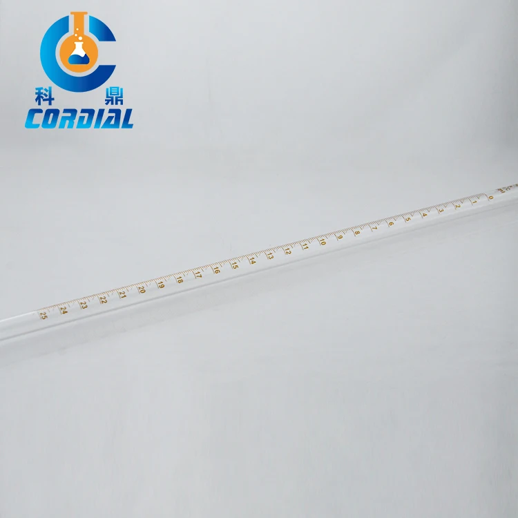 CORDIAL 1642 Glass Burette Set With glass Stopcock