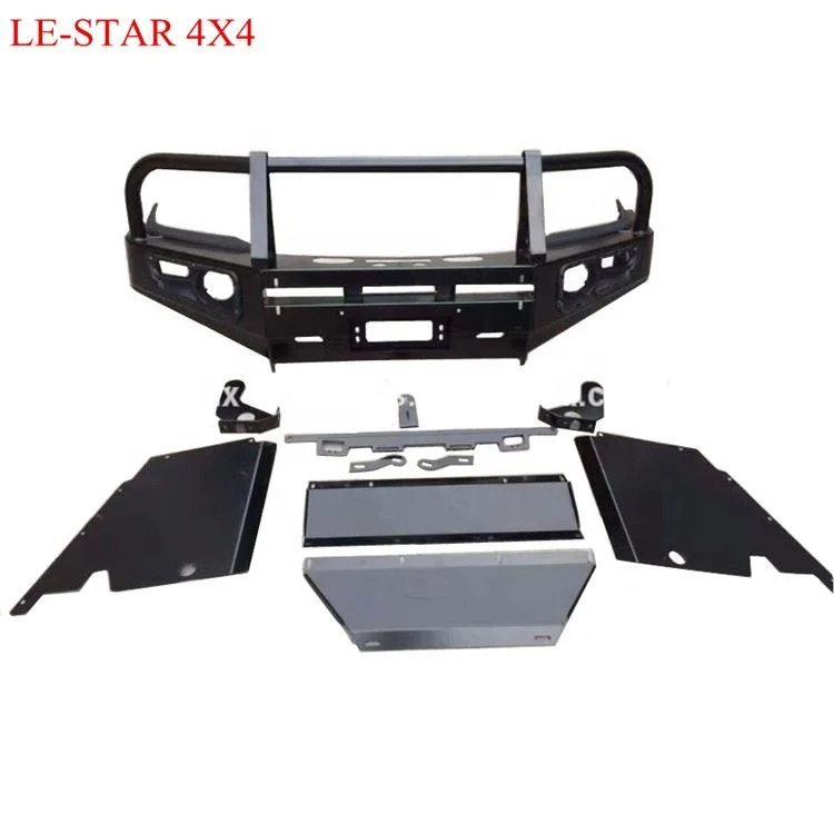LE-STAR 4X4 BLACK BIG High Quality Front Bumper Guard for Hilux REVO bull bar front bumper
