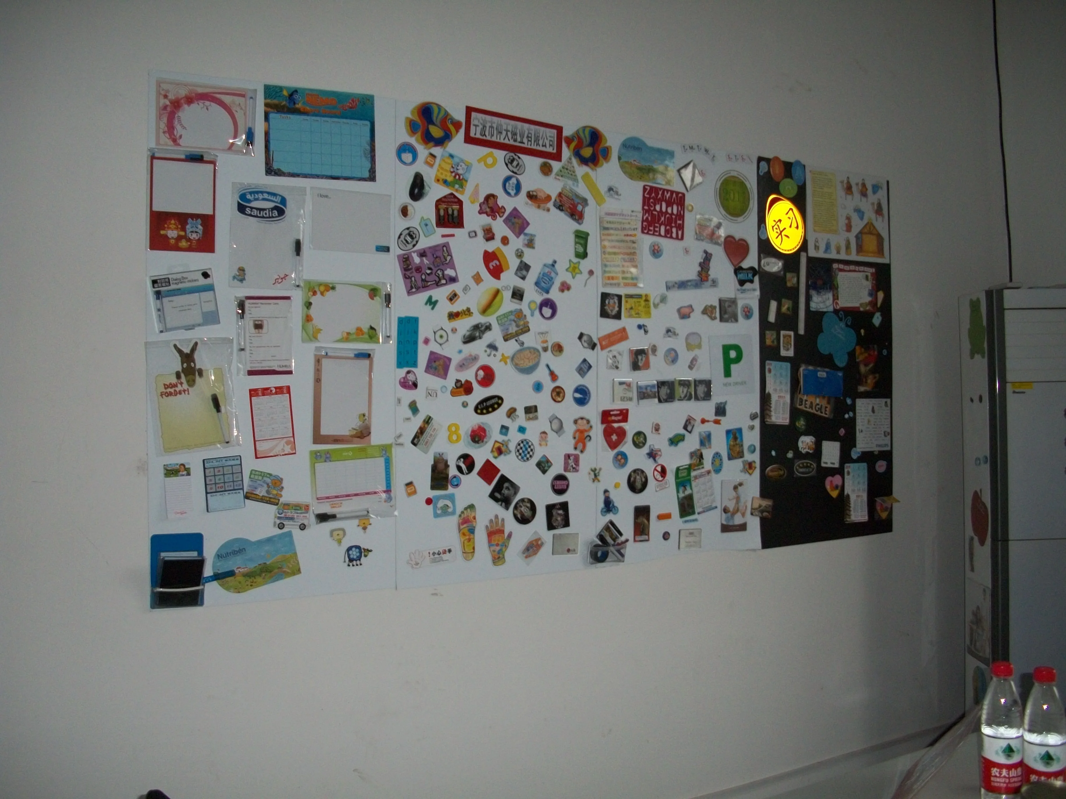 Reflective car door magnets,screen printing magnet;reflective film car sign magnets