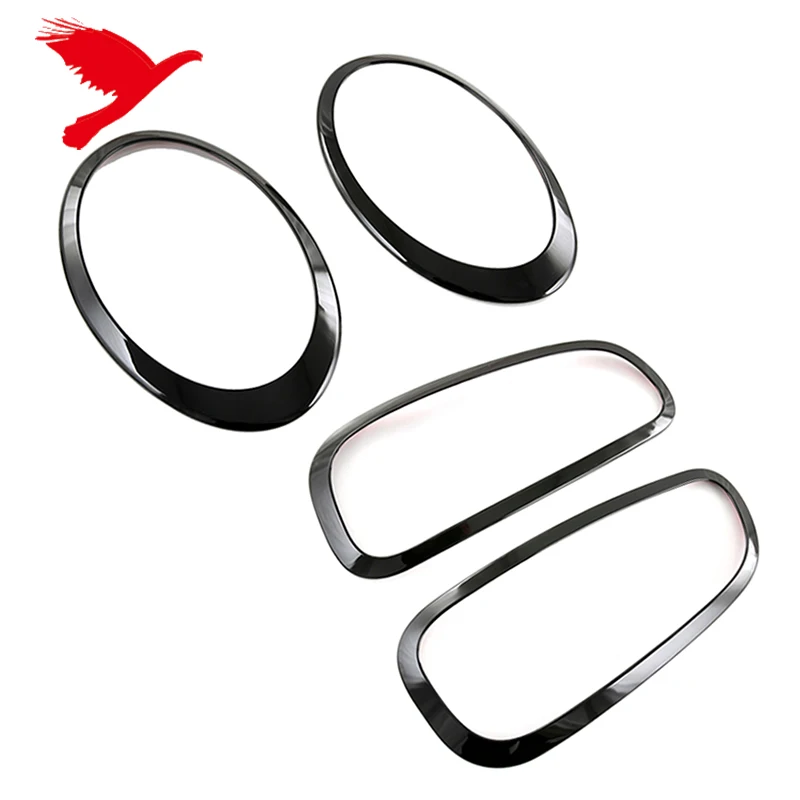 Headlight Taillight Head Light Tail Light Panel Frame Decoration Cover Trim For BMW Mini Cooper Clubman F54 2015-2023