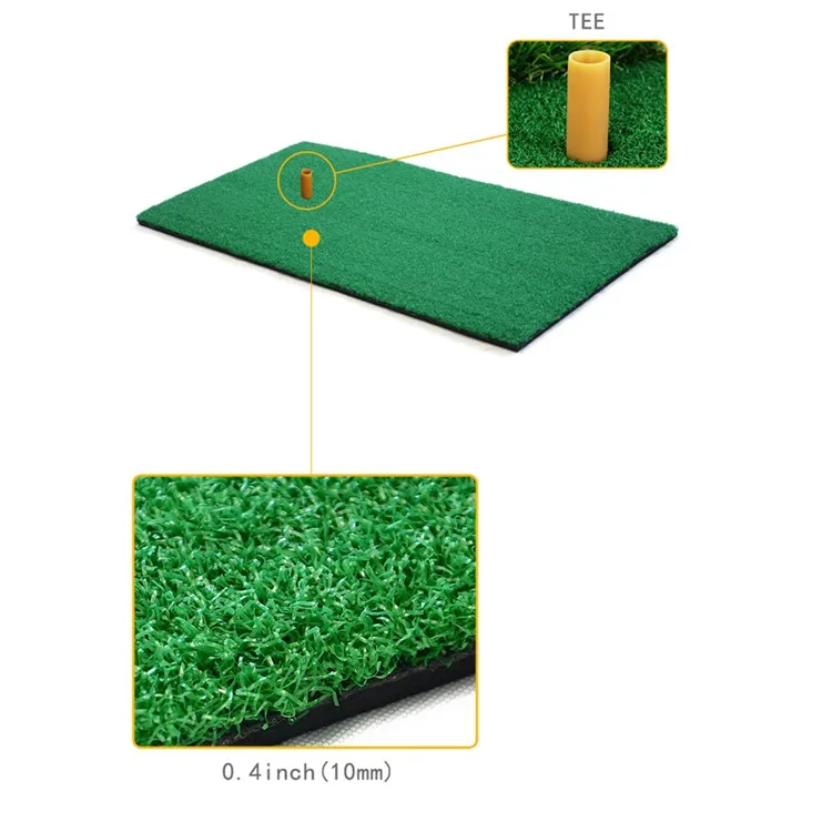 Hot Selling Indoor Outdoor High Quality EVA Base Mini Driving Chipping Training Mat Artificial Grass Golf Mat