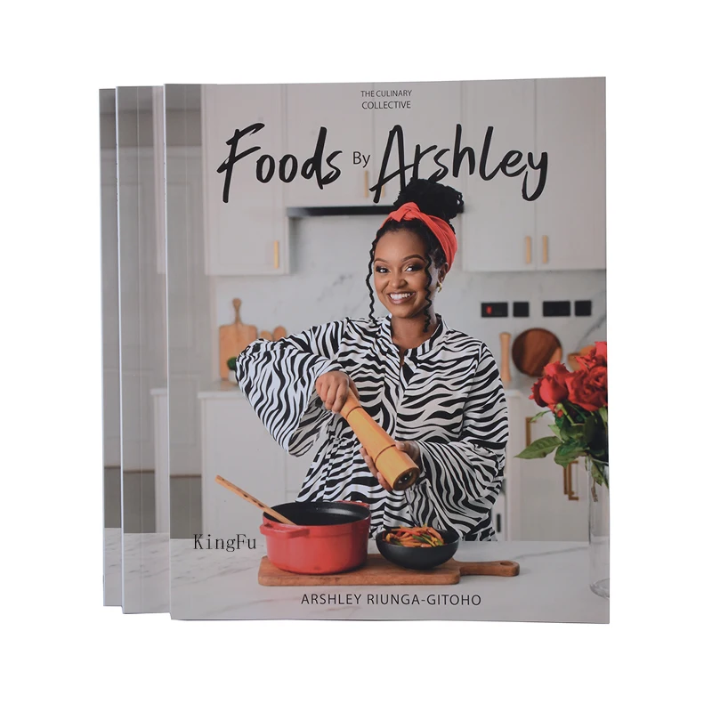 Softcover Cook Books With Coated Paper  Book Printing Service