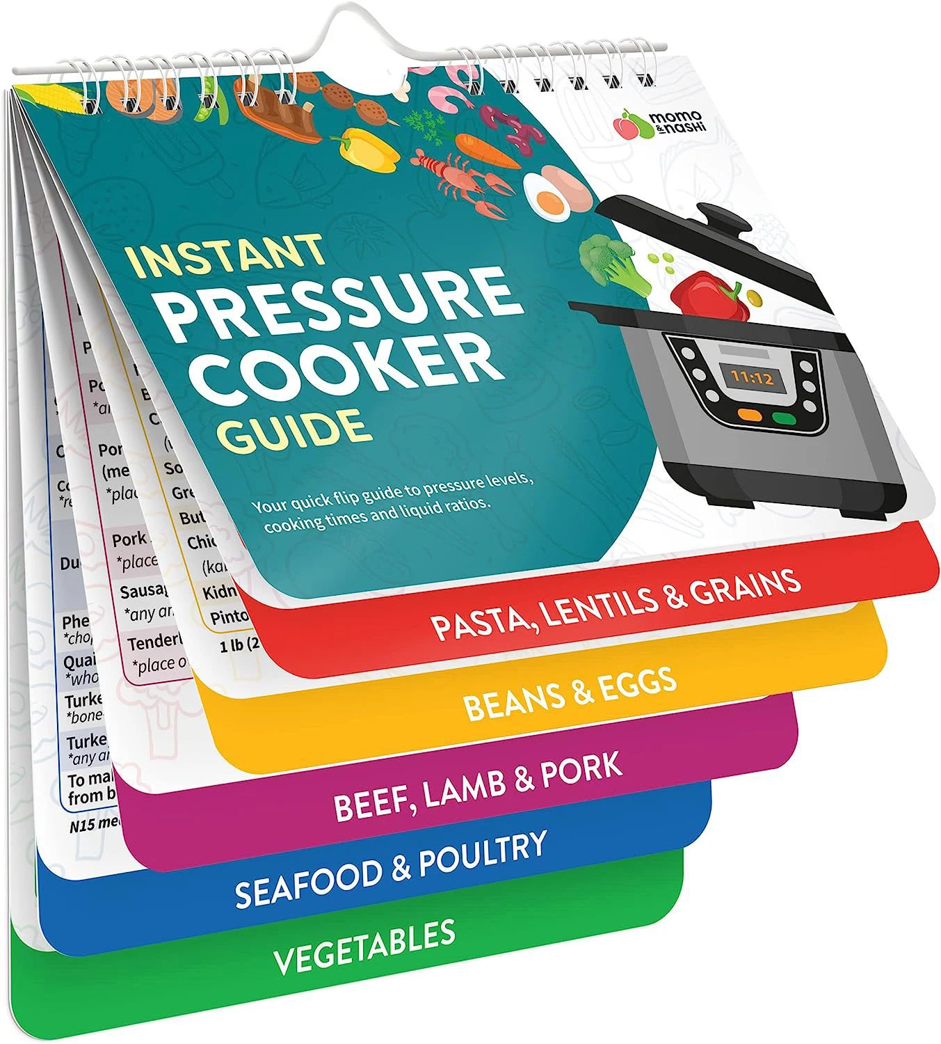 Recipes Book Printing Cooking Card Chart Air Fryer Magnetic Cheat Sheet Cookbooks Cooking Guide Booklet With Case