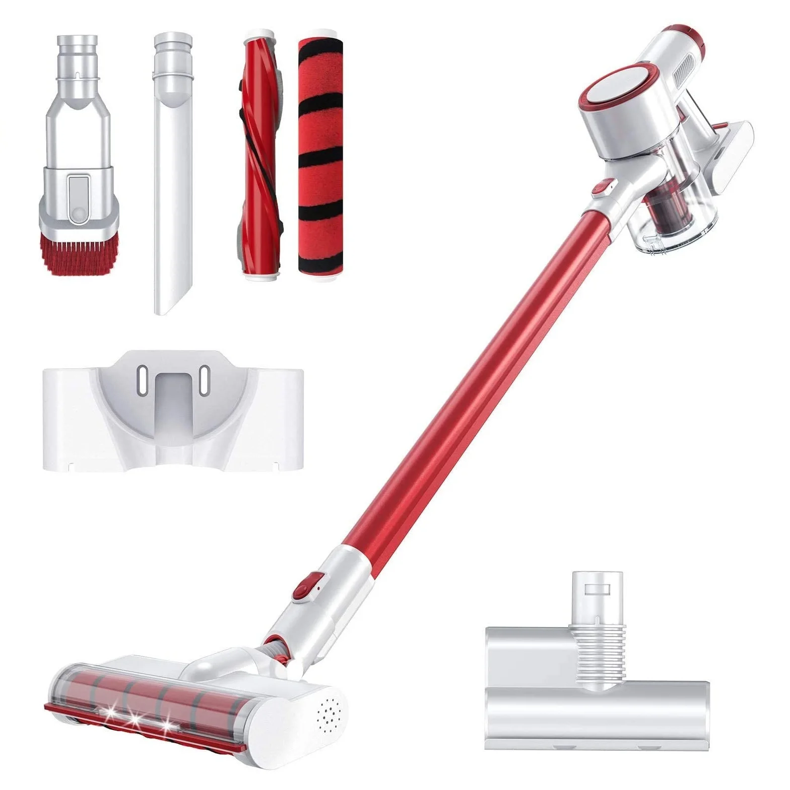 Home Floor Clean Appliances Wireless Telescopic Tube Up-right Stick Cordless Vacuum Cleaner Bagless Cyclonic Vacuum Cleaner