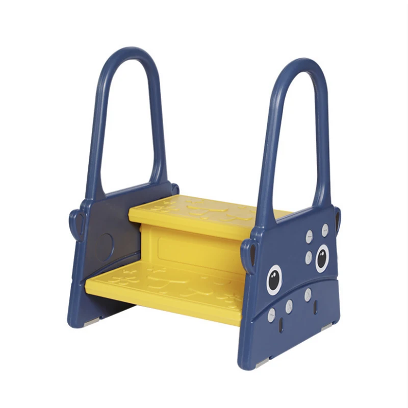 toddler learning tower two step stool bench footstool kitchen helper ladder for kids plastic nursery stool