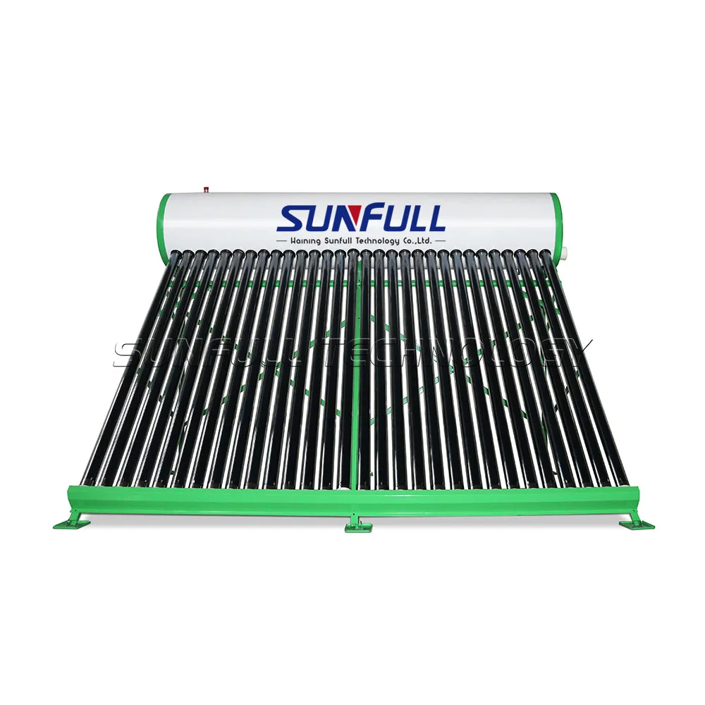 Sun Energy Hot Water Non-Pressure Vacuum Tube And Reflect Panel Solar Water Heaters