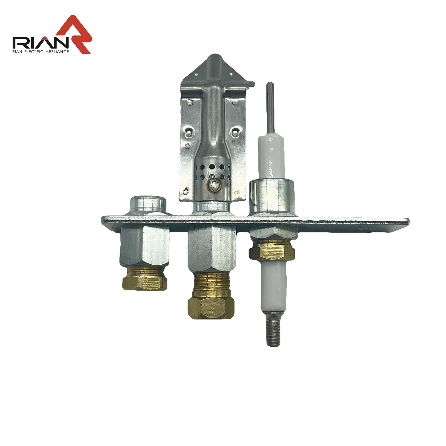 Integrated kitchen gas safety device gas burner